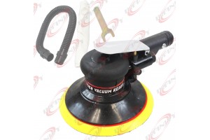 New 6" Inch Air Random Orbital Palm Sander Sanding Self Vacuum Automotive Tool